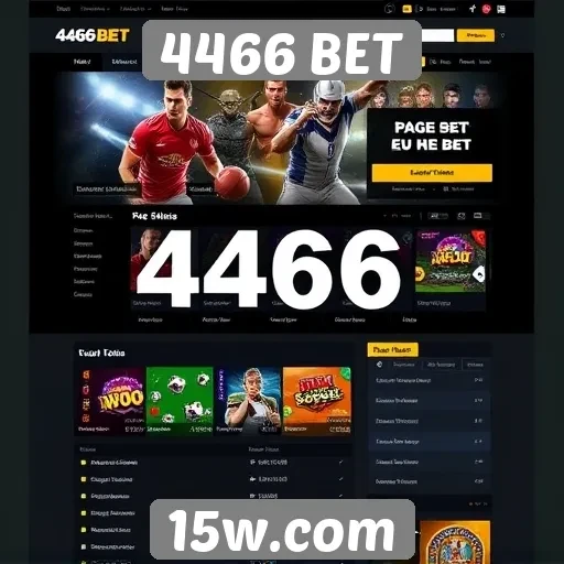 Análise da interface do usuário no 4466 BET